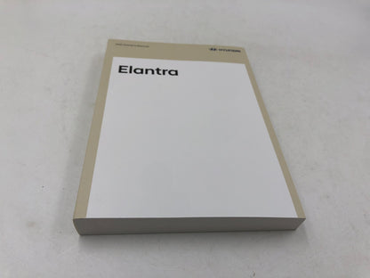2021 Hyundai Elantra Owners Manual Set with Case OEM B01B46038