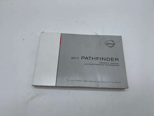 2017 Nissan Pathfinder Owners Manual OEM D03B28004