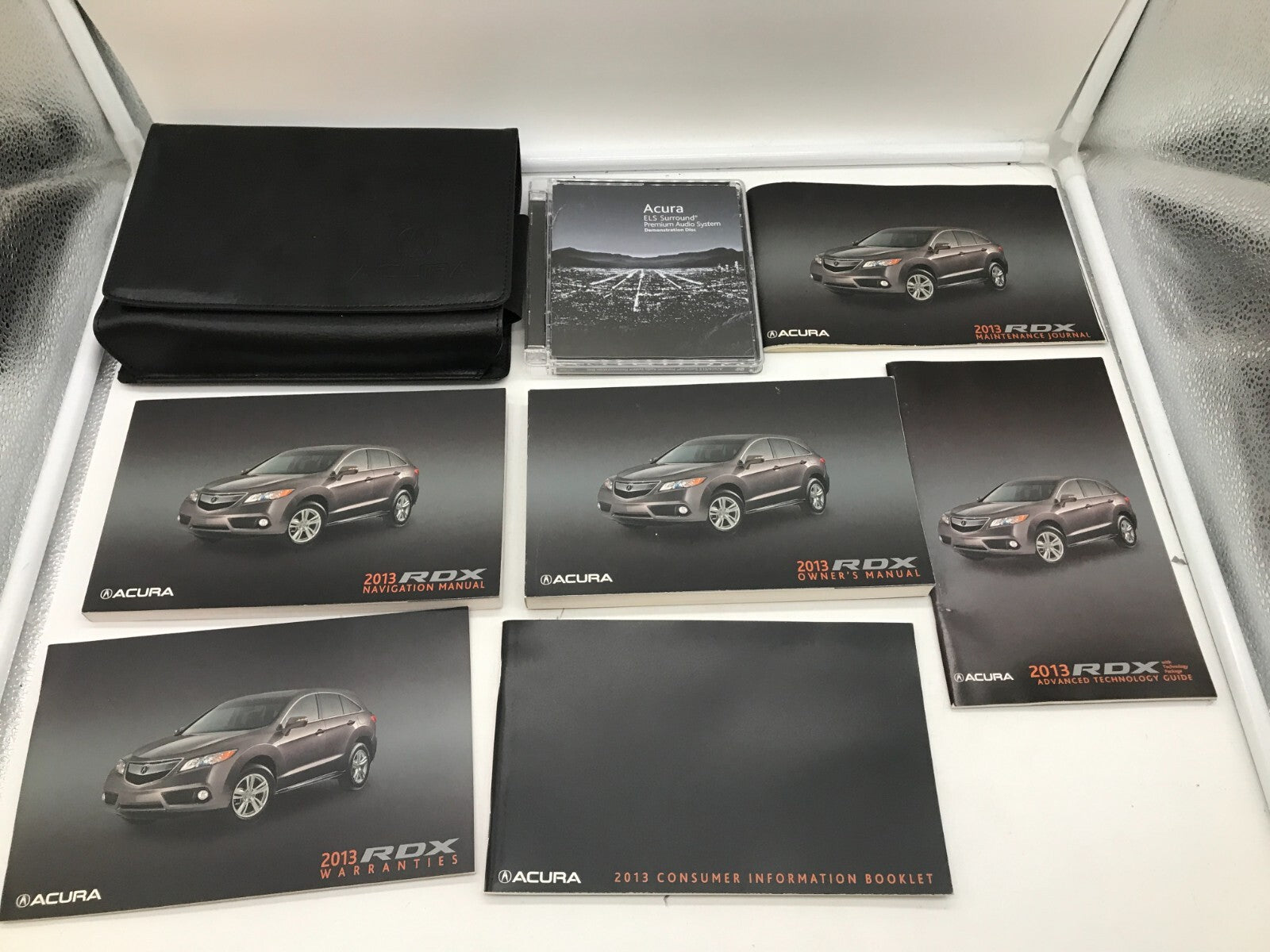 2013 Acura RDX Owners Manual Set with Case OEM