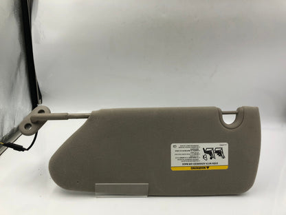 2007-2008 Chrysler Pacifica Passenger Sun Visor Sunvisor Gray OEM B03B12004