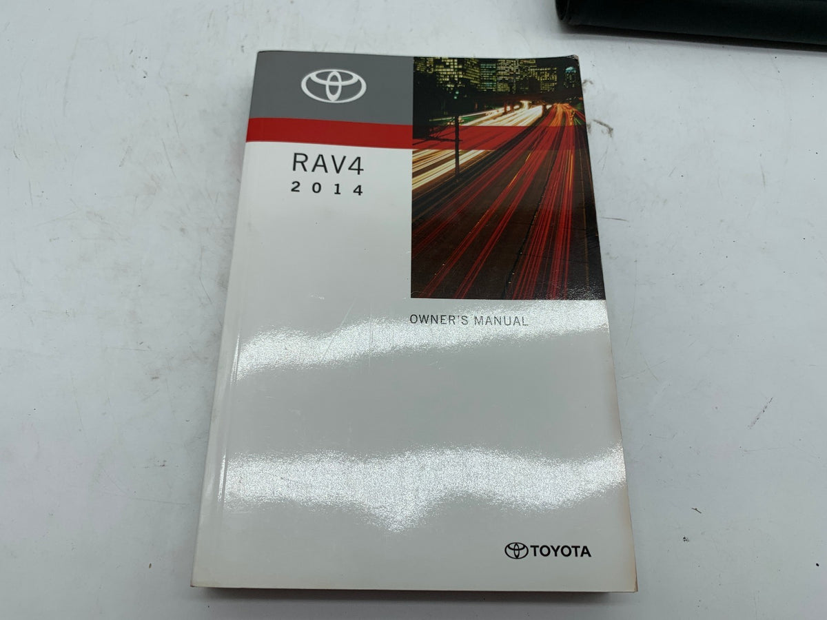 2014 Toyota RAV4 RAV 4 Owners Manual Set OEM R01B34007