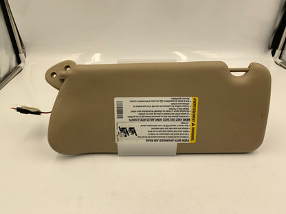 2004-2009 Cadillac SRX Passenger Sun Visor Gray Illuminated OEM D04B37026