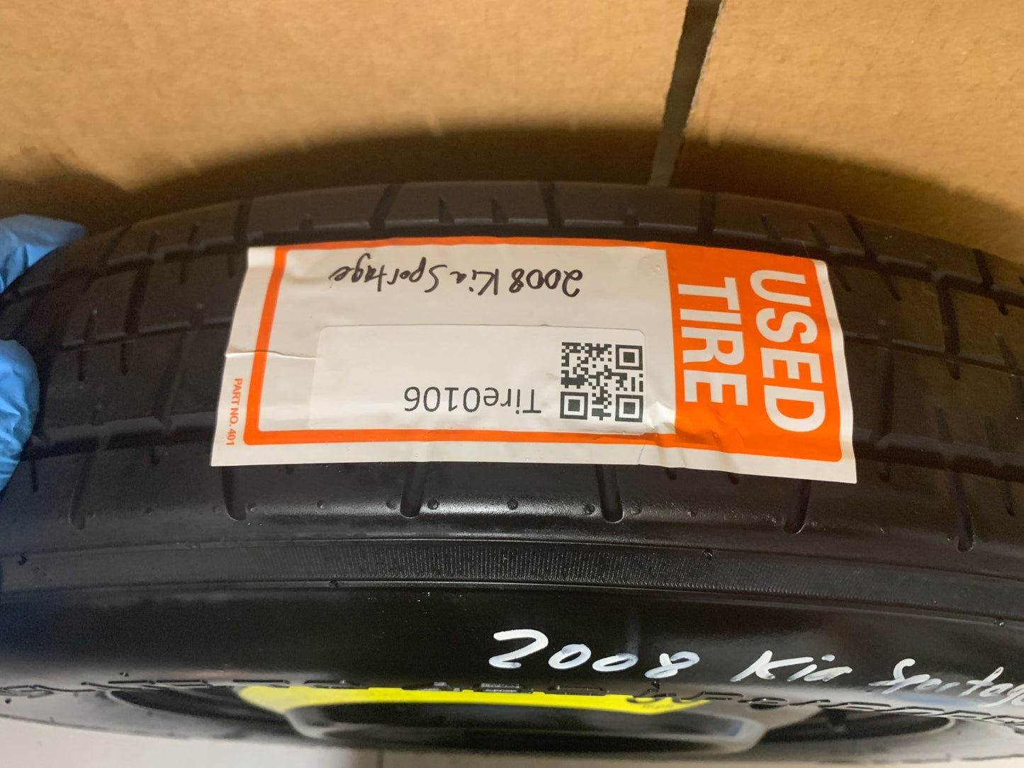 2006-2016 Kia Sportage 16" Spare Tire Compact Donut Wheel Rim T155/90D16