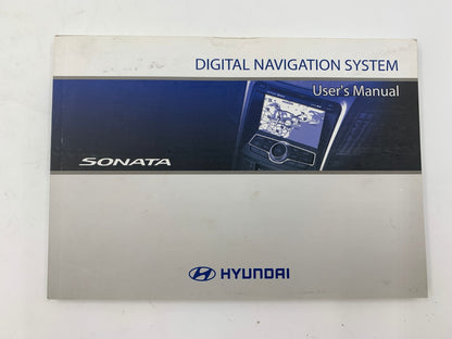 2011 Hyundai Sonata Owners Manual Set with Case OEM C02B36076