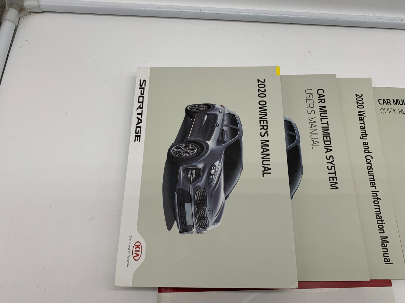 2020 Kia Sportage Owners Manual Set OEM B04B27011