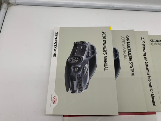 2020 Kia Sportage Owners Manual Set OEM B04B27011