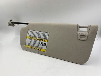 2015-2023 Subaru Legacy Passenger Sun Visor Beige Illuminated OEM B04B26022
