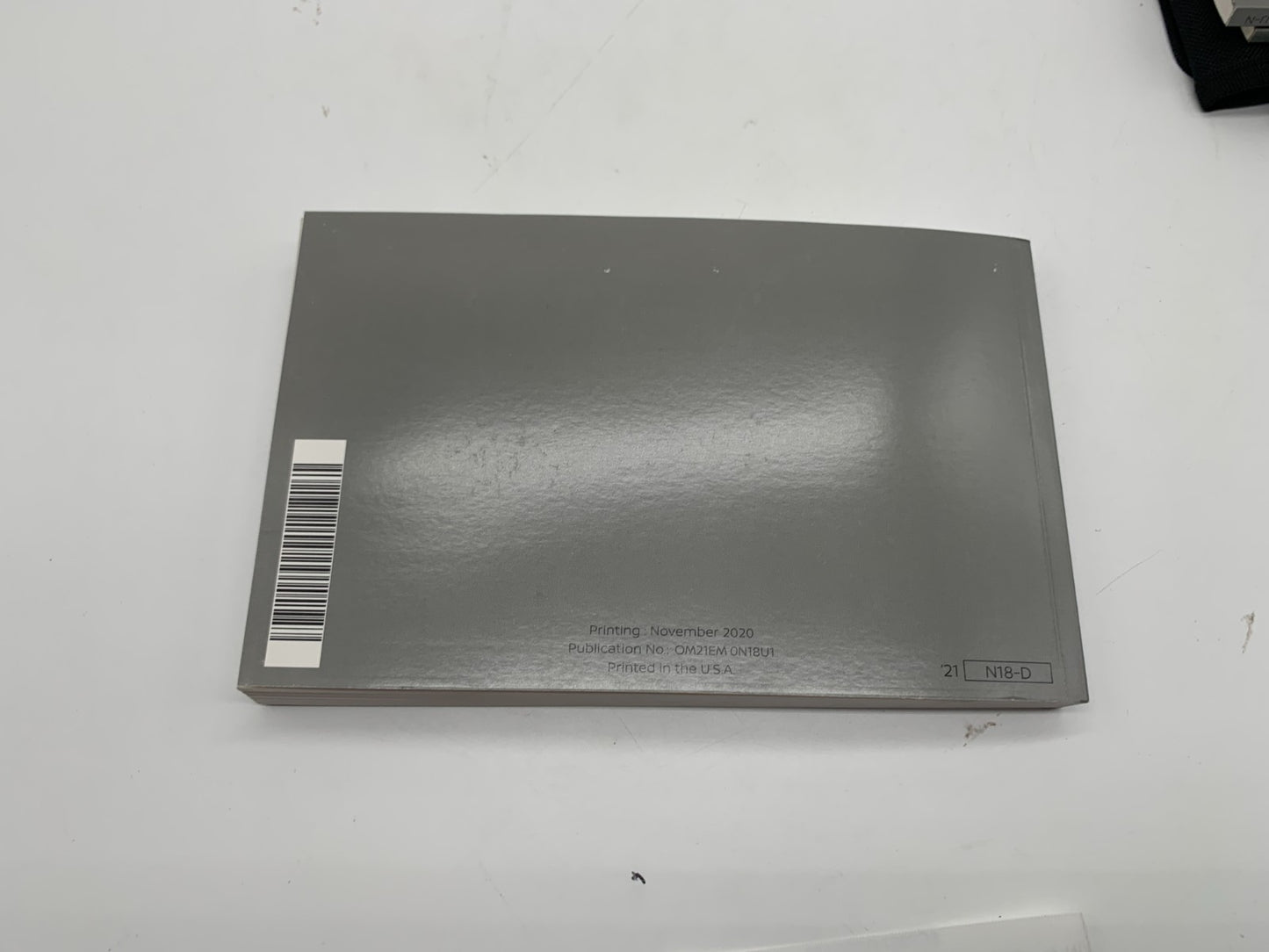 2021 Nissan Versa Owners Manual Set with Case OEM B02B36050