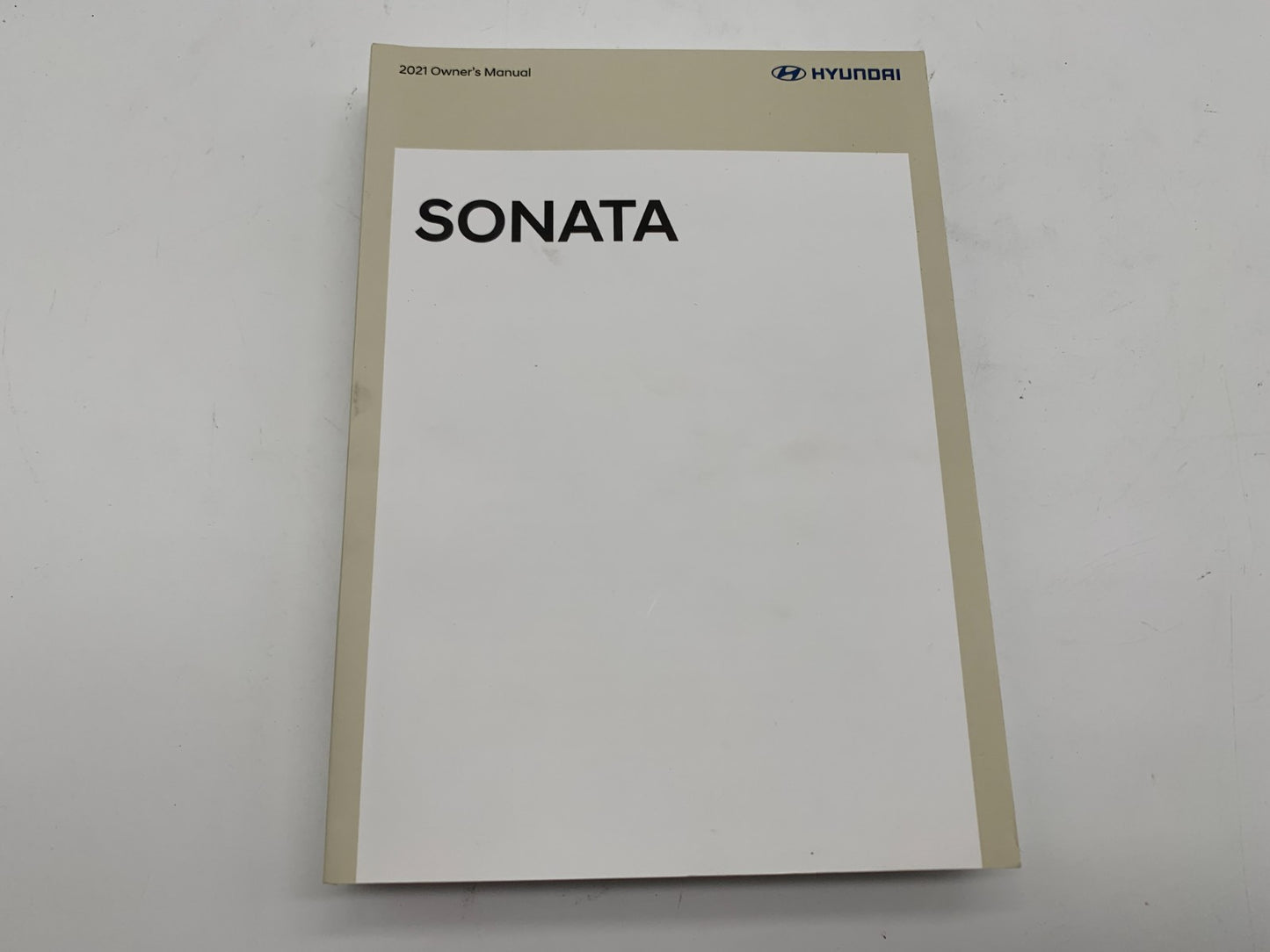 2021 Hyundai Sonata Owners Manual Set OEM C01B29004