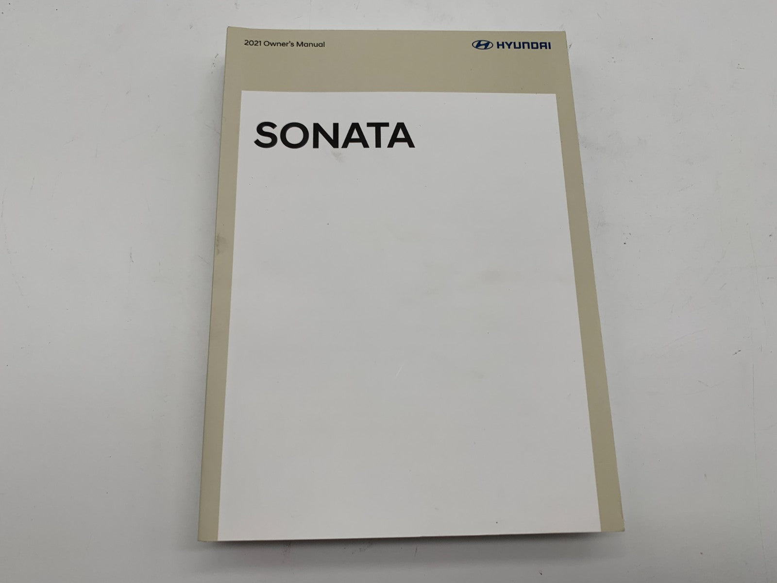 2021 Hyundai Sonata Owners Manual Set OEM C01B29004