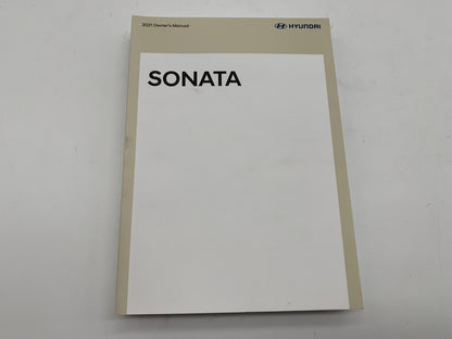 2021 Hyundai Sonata Owners Manual Set OEM C01B29004