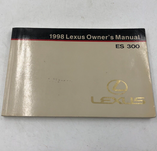 1998 Lexus ES300 Owners Manual OEM D03B32064