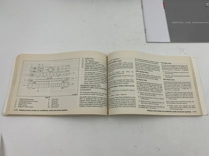 2008 Nissan Maxima Owners Manual Set with Case OEM C03B32006