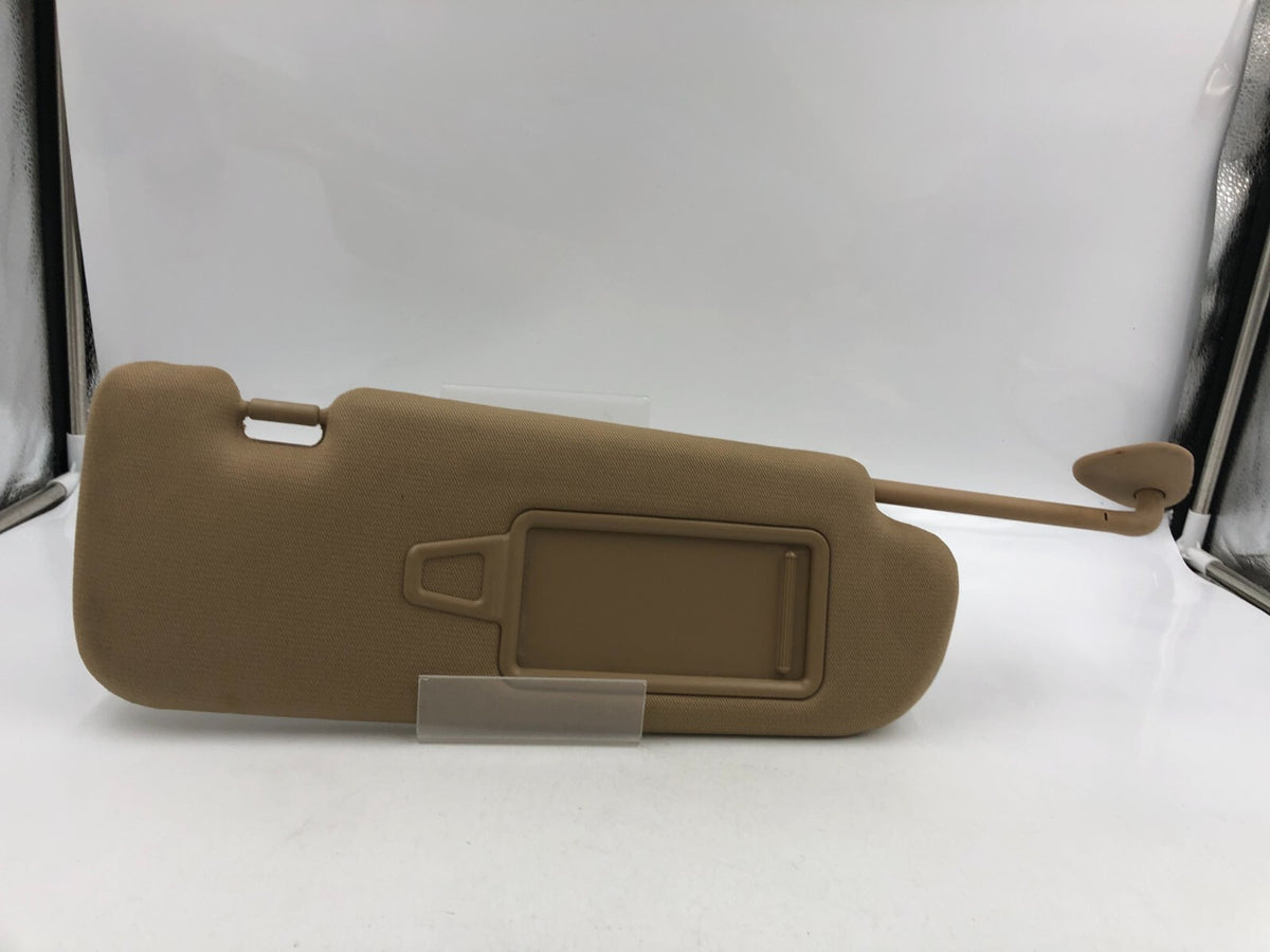 2011-2015 Hyundai Sonata Passenger Sun Visor Tan OEM D01B25064