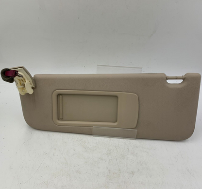 2010-2016 BMW 535i Driver Sun Visor Gray Illumination OEM B02B38062