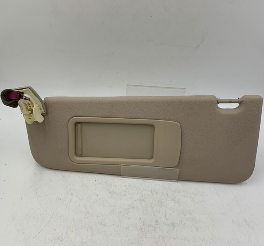 2010-2016 BMW 535i Driver Sun Visor Gray Illumination OEM B02B38062