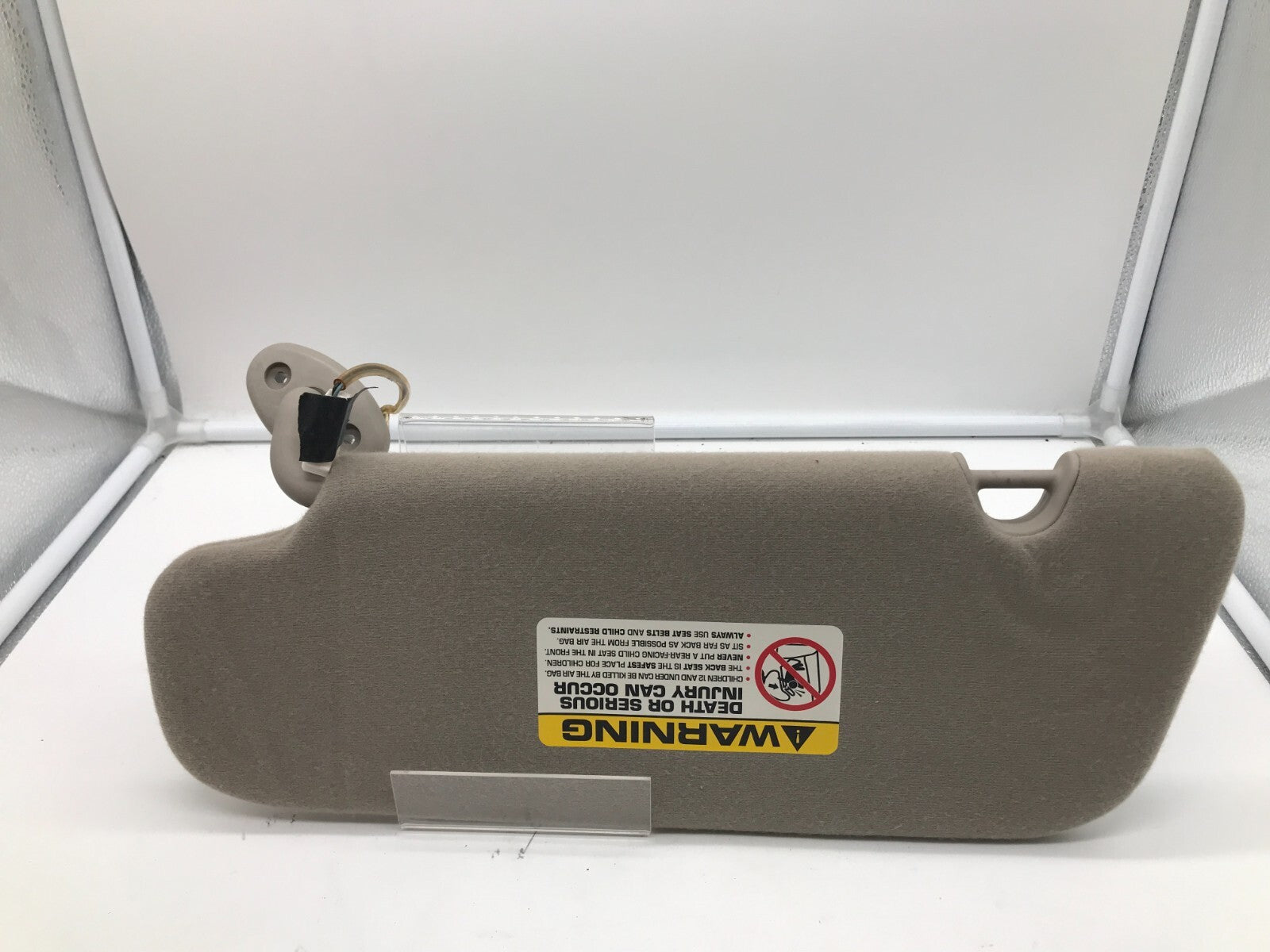 2002-2003 Jeep Liberty Passenger Sun Visor Gray Illumination OEM