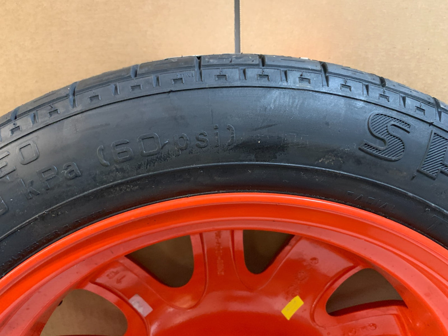 2010-2022 Jaguar XJ 18" Spare Tire Compact Donut T135/80R18