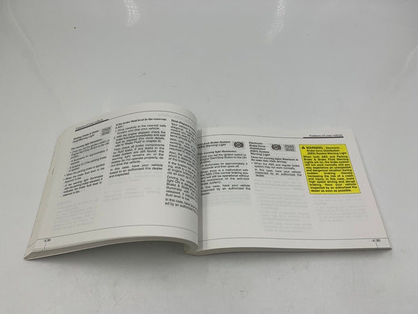 2016 Kia Optima Sedan Owners Manual Handbook Set with Case OEM A01B09036
