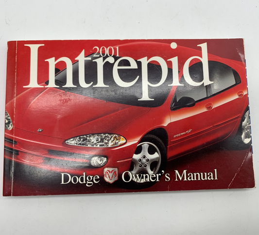 2001 Dodge Intrepid Owners Manual OEM A01B36043