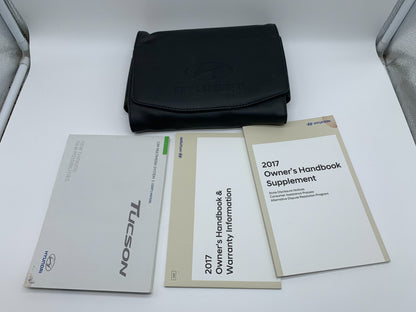 2017 Hyundai Tucson Owners Manual Set with Case OEM B04B49017