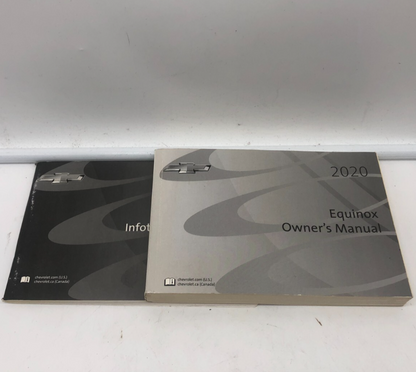 2020 Chevrolet Equinox Owners Manual Set OEM A02B08026