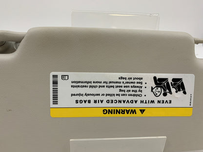2008-2016 Smart For Two Passenger Sun Visor Gray OEM D01B16004