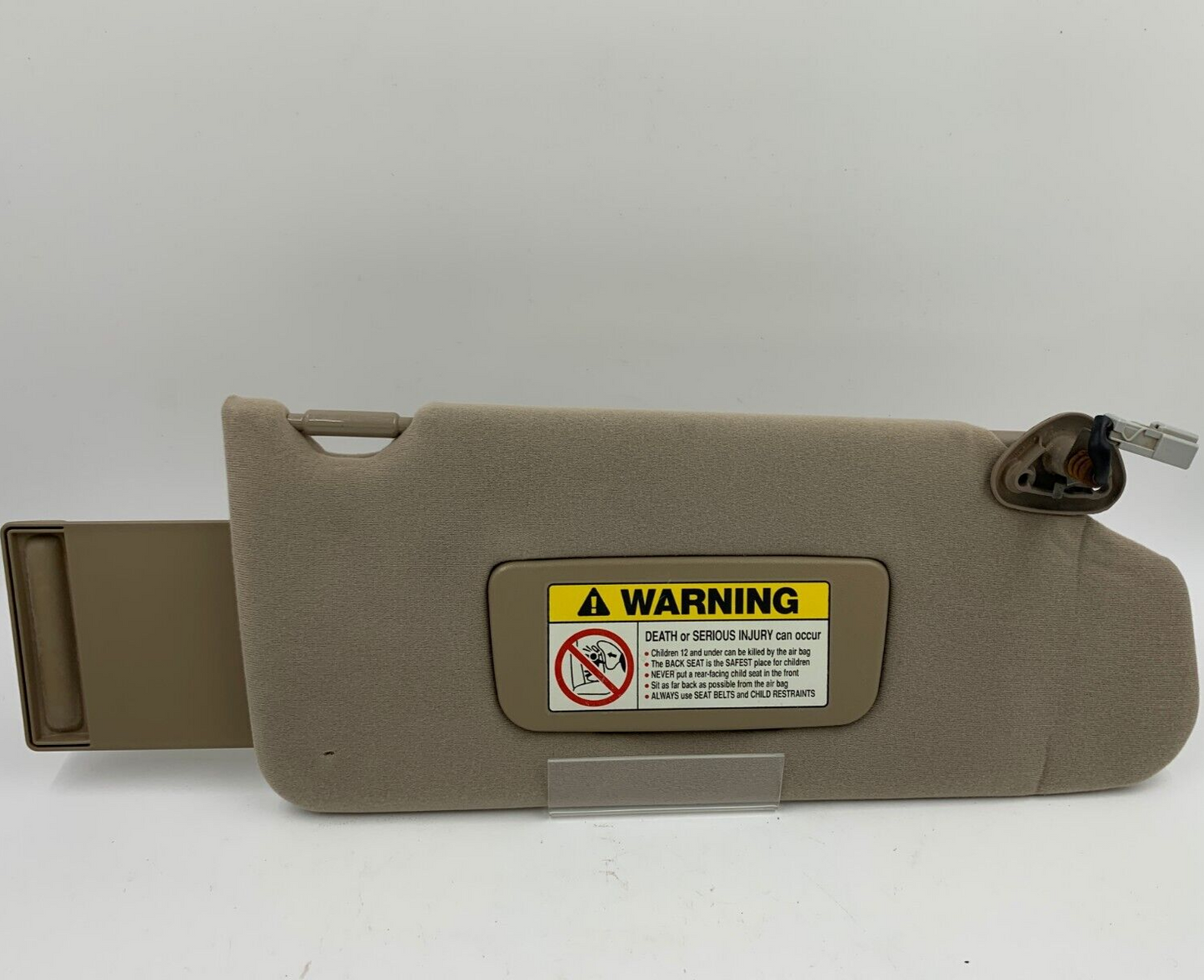 2001-2003 Acura CL Passenger Sun Visor Gray Illuminated OEM E02B66004