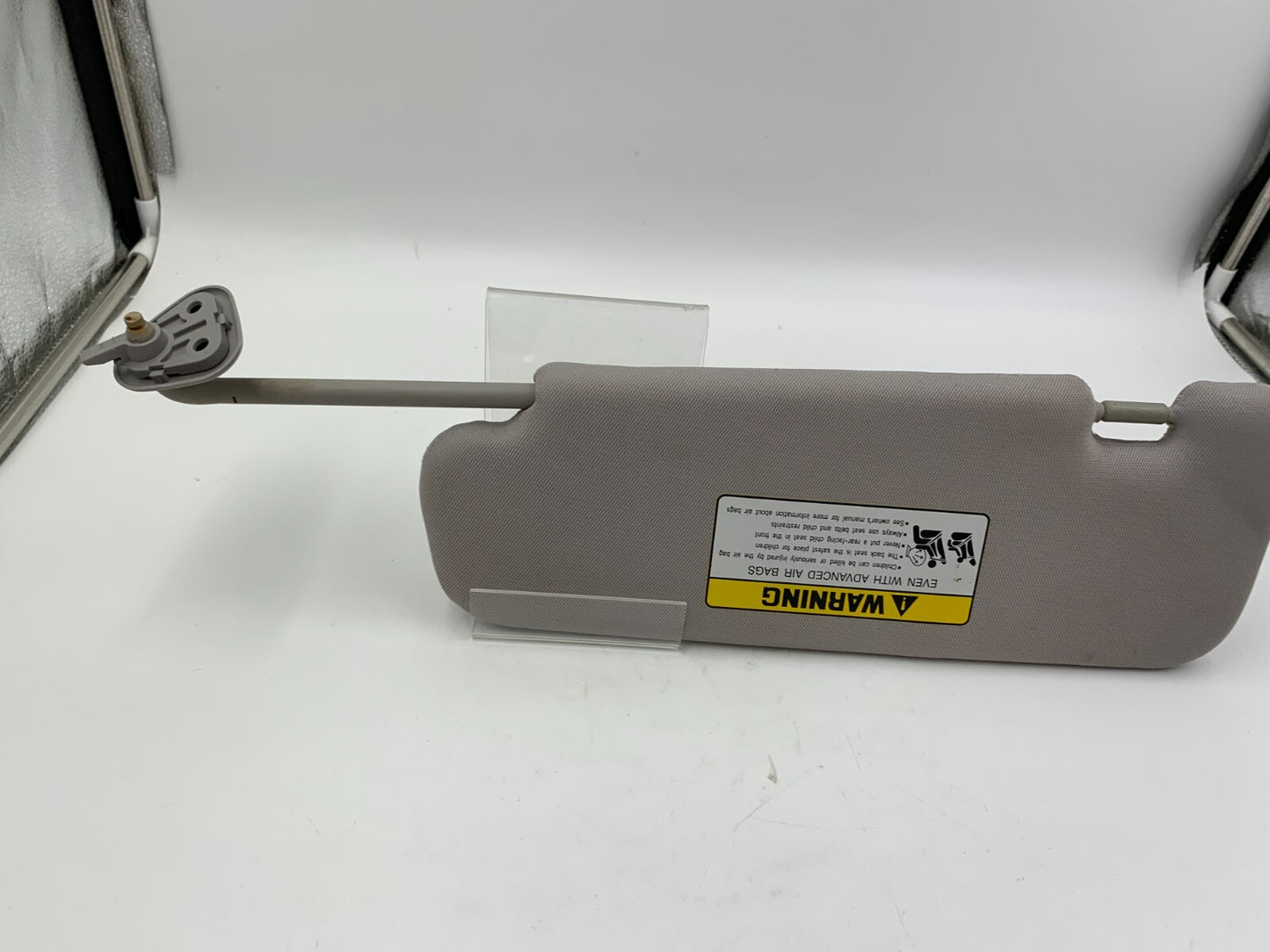2011-2015 Hyundai Sonata Passenger Sun Visor Gray OEM C02B31060