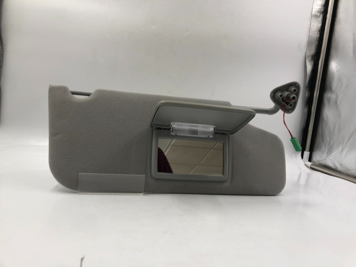 2005-2007 Ford Freestyle Passenger Sun Visor  Gray Illuminated OEM D03B31084