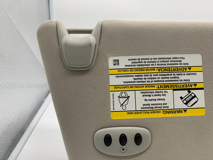 2016-2019 Ford Explorer Driver Sun Visor Black Illuminated OEM D04B43003