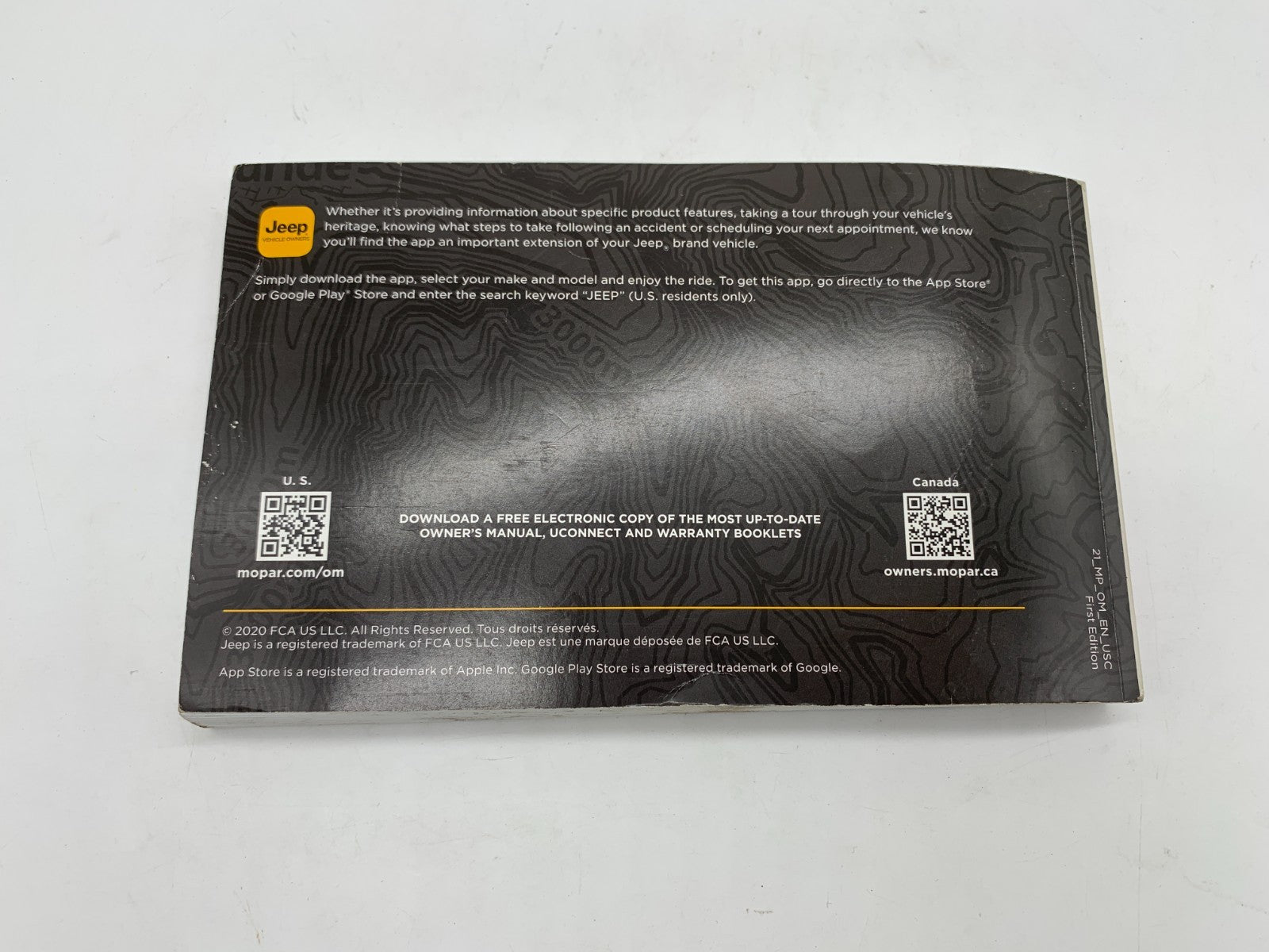 2021 Jeep Compass Owners Manual User Guide Set OEM D01B66013