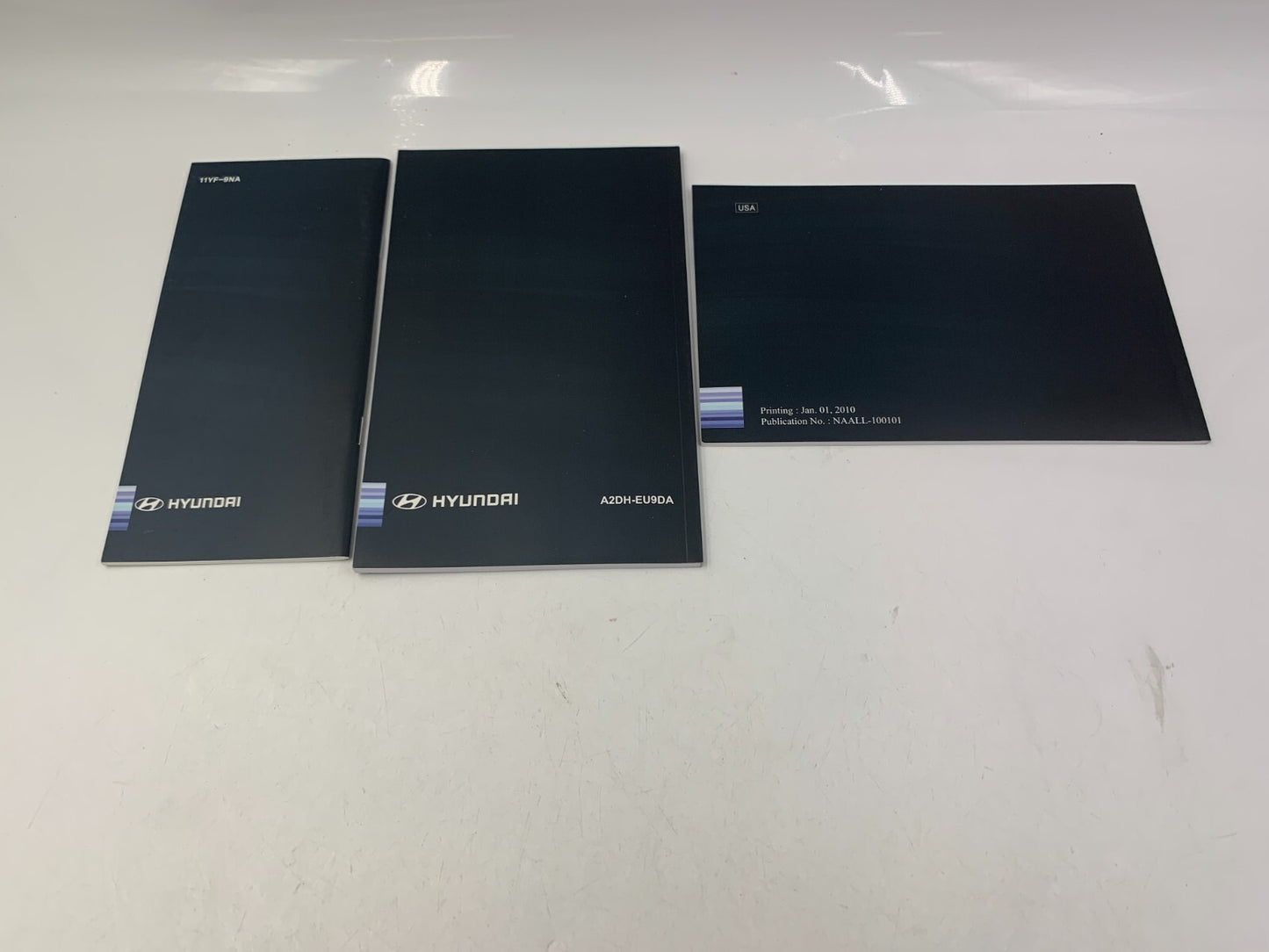 2011 Hyundai Sonata Owners Manual Set with Case OEM D04B60005