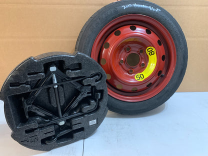 2013-2020 Hyundai Elantra 15" Spare Tire with Jack Kit Compact Donut T125/80D15