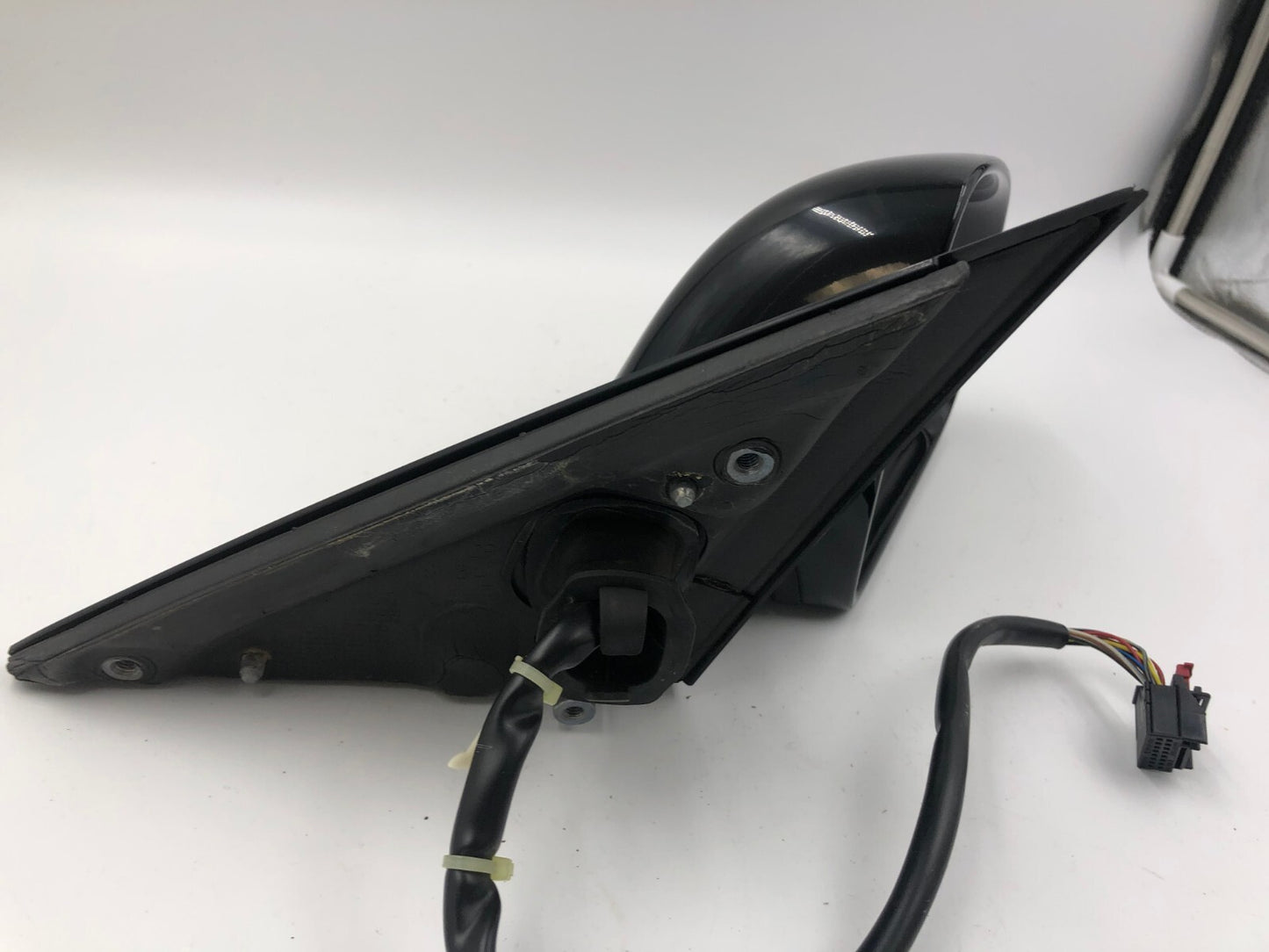 2009 Audi A4 Passenger Side View Power Door Mirror Black OEM C03B30021