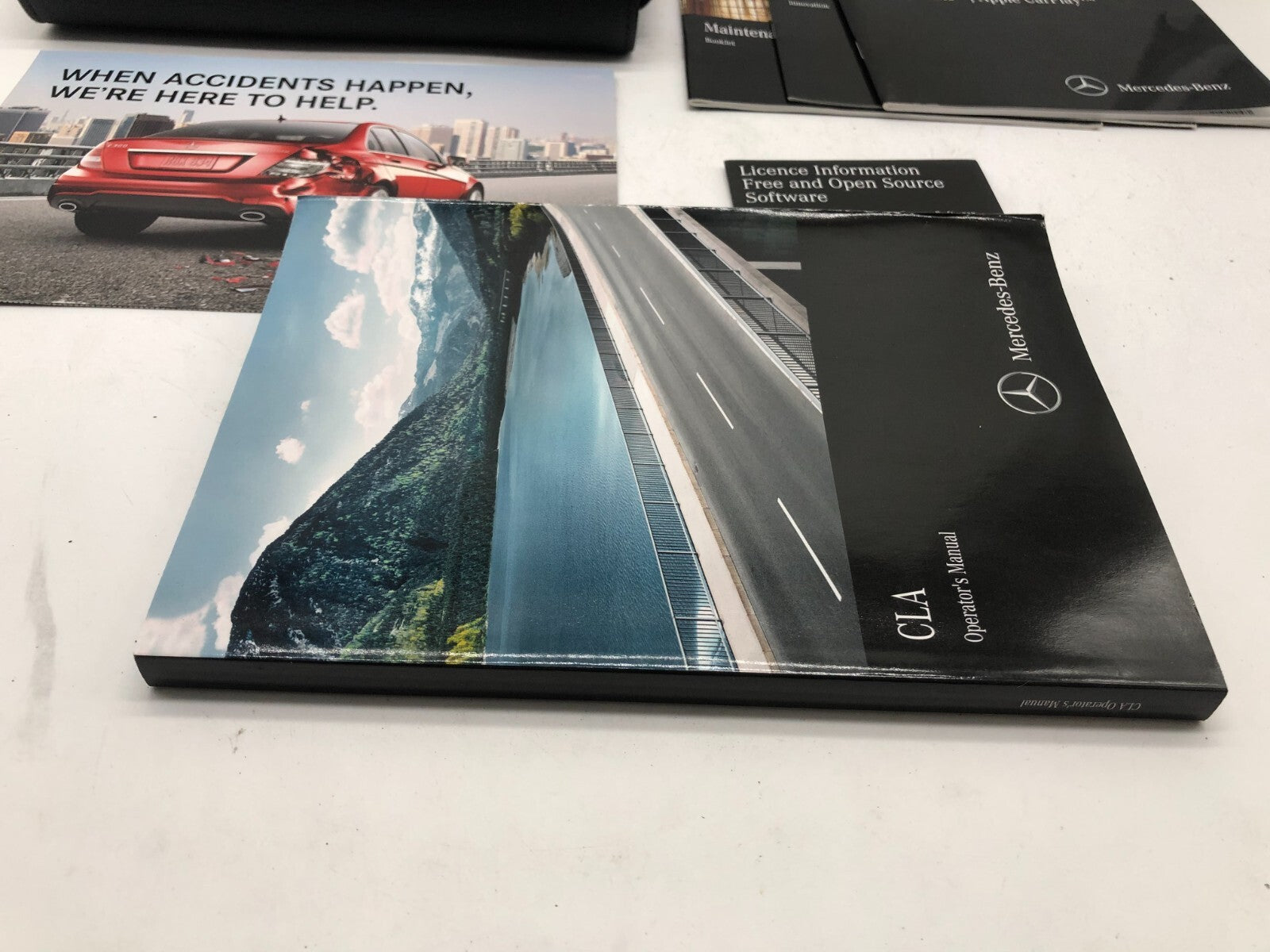 2017 Mercedes-Benz CLA Owners Manual Set with Case OEM D02B03008