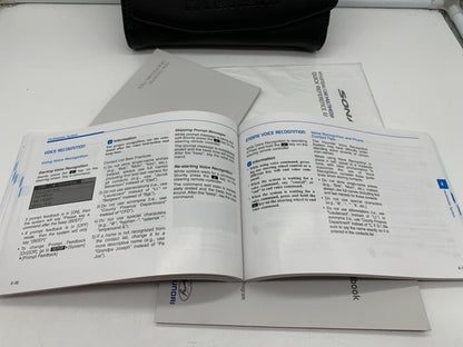 2016 Hyundai Sonata Owners Manual Set with Case OEM