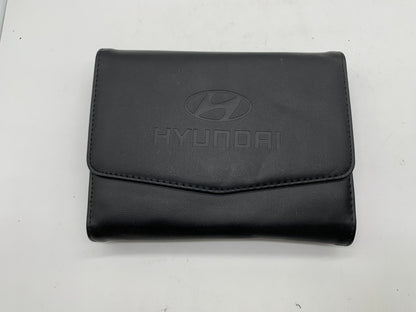 2011 Hyundai Tucson Owners Manual Set with Case OEM A02B07025