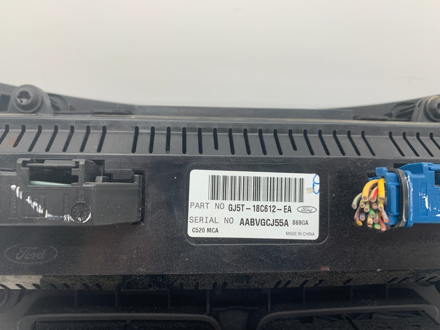 2017 Ford Escape AC Heater Climate Control Unit OEM A01B52093