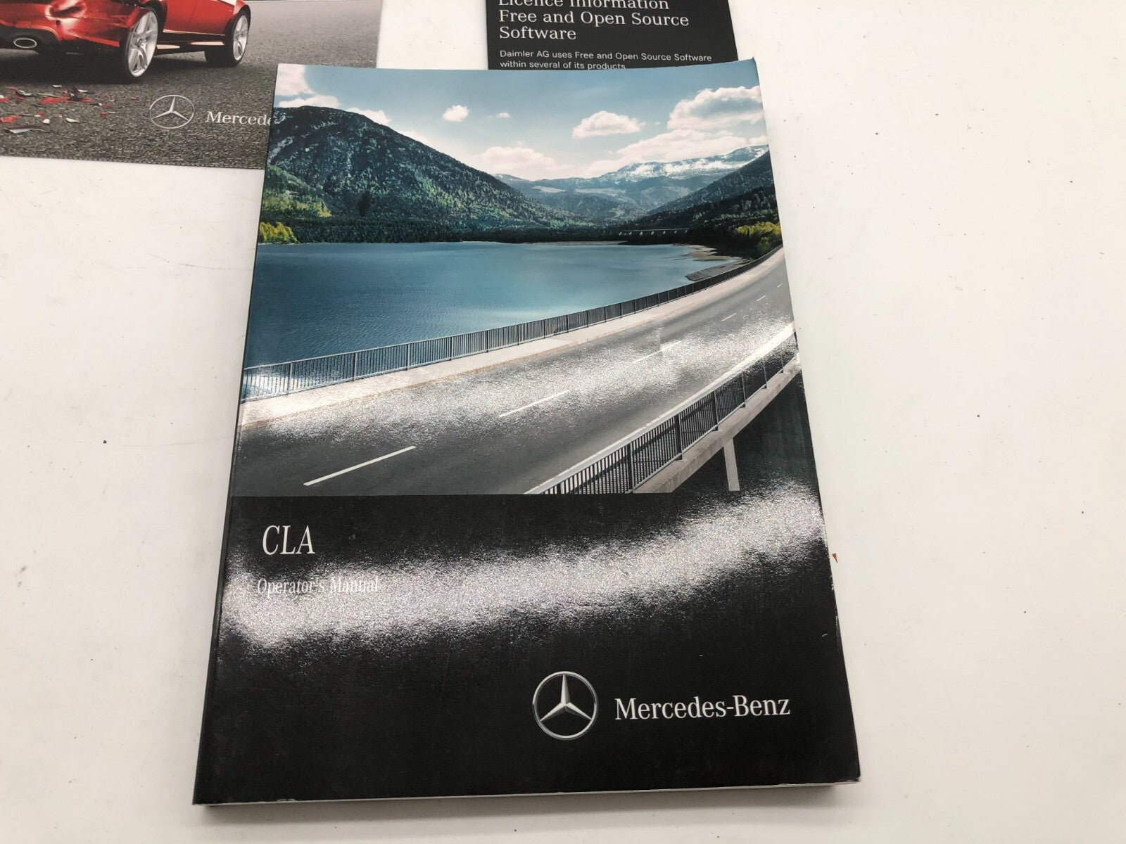 2017 Mercedes-Benz CLA Owners Manual Set with Case OEM D02B03008
