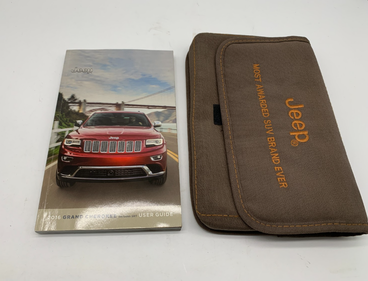 2016 Jeep Grand Cherokee Owners Manual Set with Case OEM B04B55050