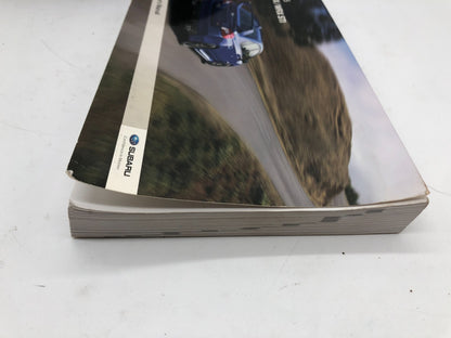 2015 Subaru WRX Owners Manual with Case OEM D01B20027