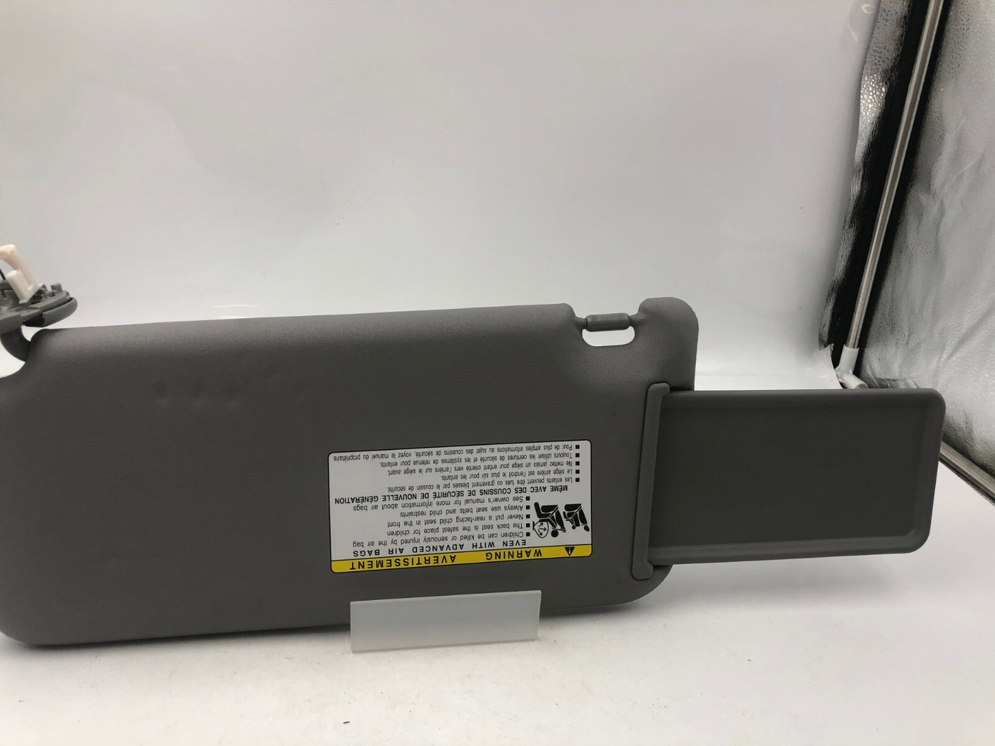 2006-2009 Toyota Rav4 Passenger Sun Visor Gray Illuminated OEM A04B28036