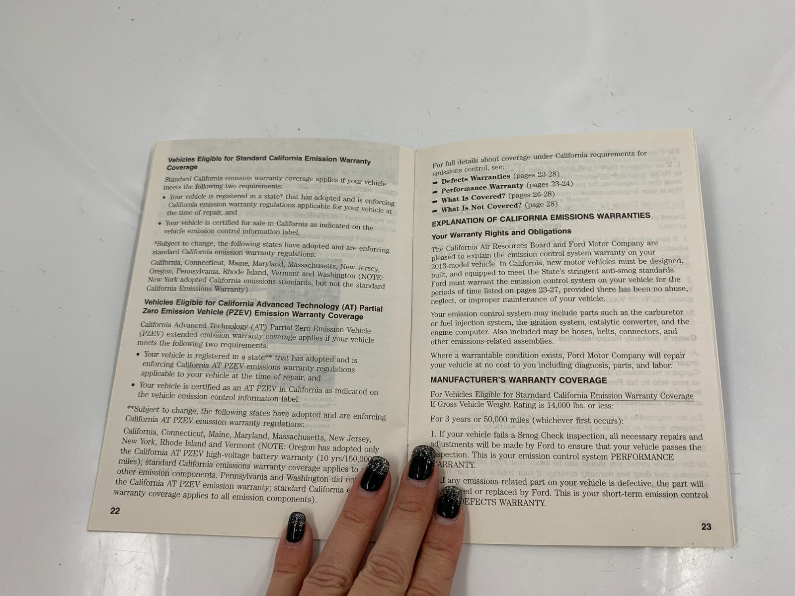 2013 Ford Fusion Owners Manual Set with Case OEM D04B02084