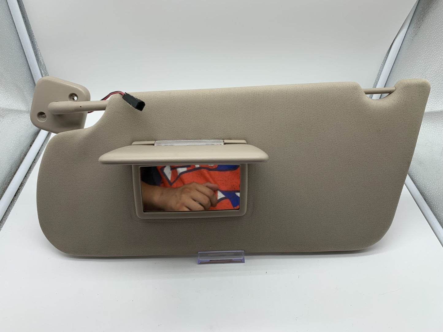 2009-2012 Ford Flex Driver Sun Visor Gray Illuminated OEM C04B23011