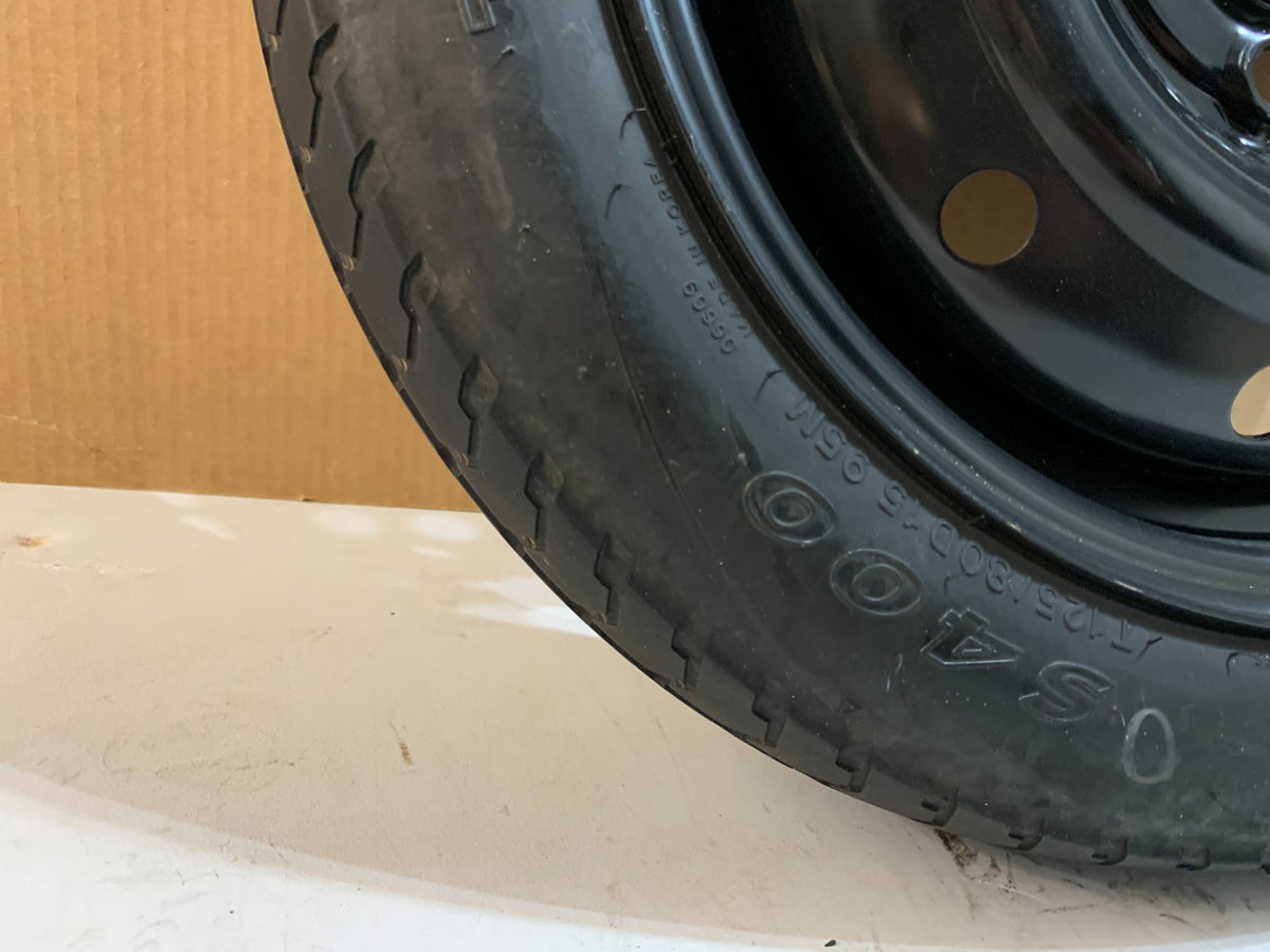 2010-2014 Kia Forte Soul 15" Spare Tire Compact Donut Wheel T125/80D15 OEM