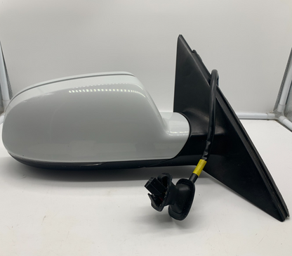 2010-2016 Audi A4 Passenger Side View Power Door Mirror White OEM B02B27005