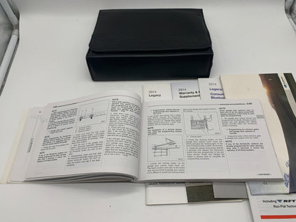 2014 Subaru Legacy Outback Owners Manual Set with Case OEM A02B50024
