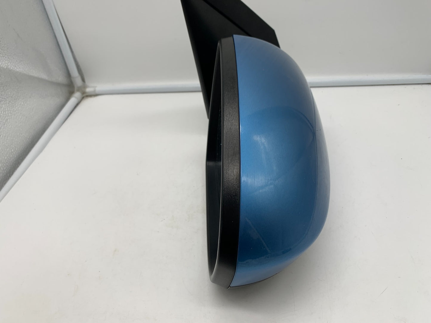 2016-2018 Hyundai Tucson Passenger Side View Power Door Mirror Blue OEM