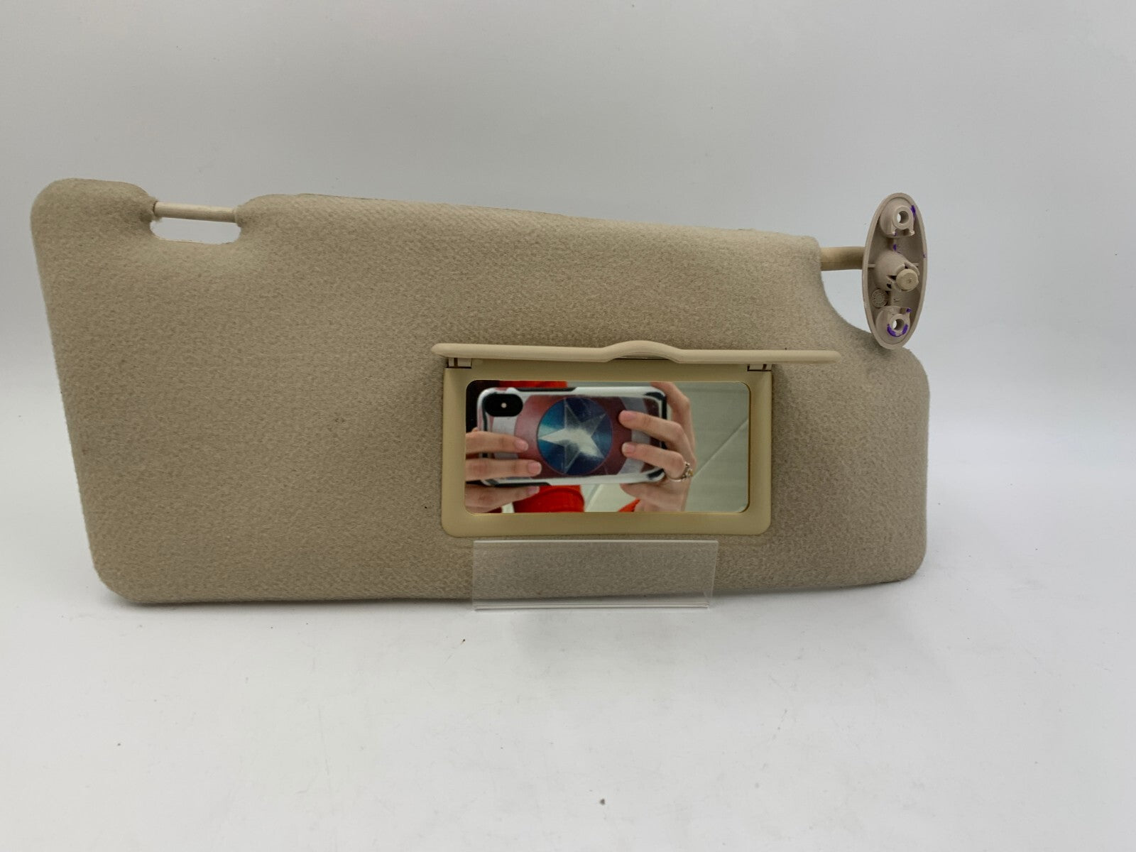 2000-2004 Ford Focus Passenger Sun Visor Ivory OEM C02B32030